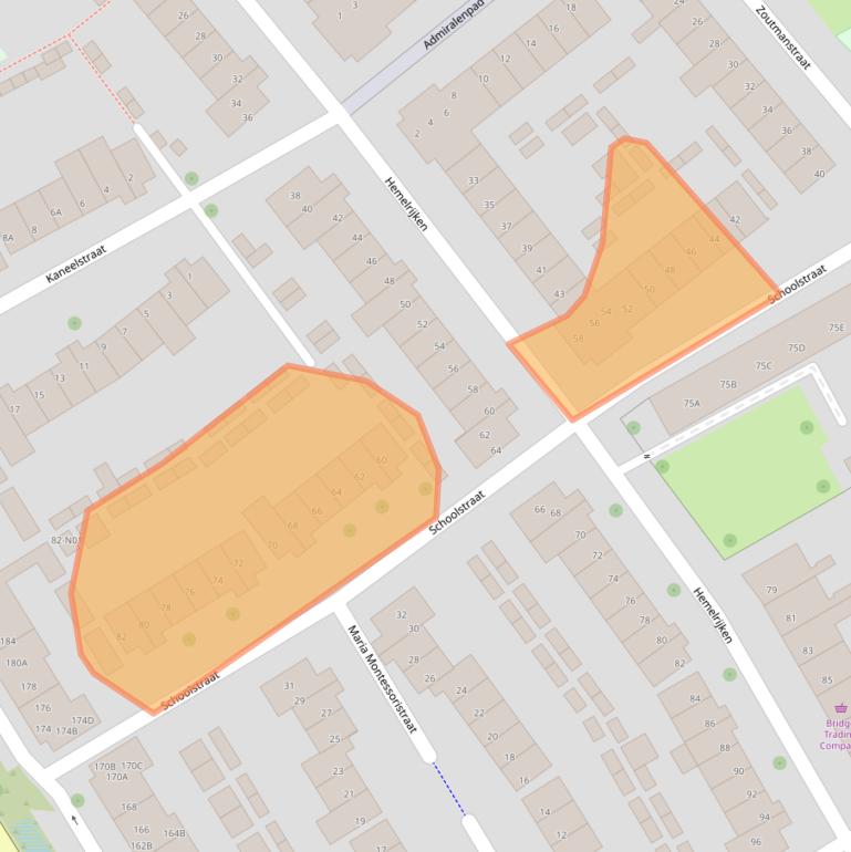 Kaart van postcodegebied 5612KV.