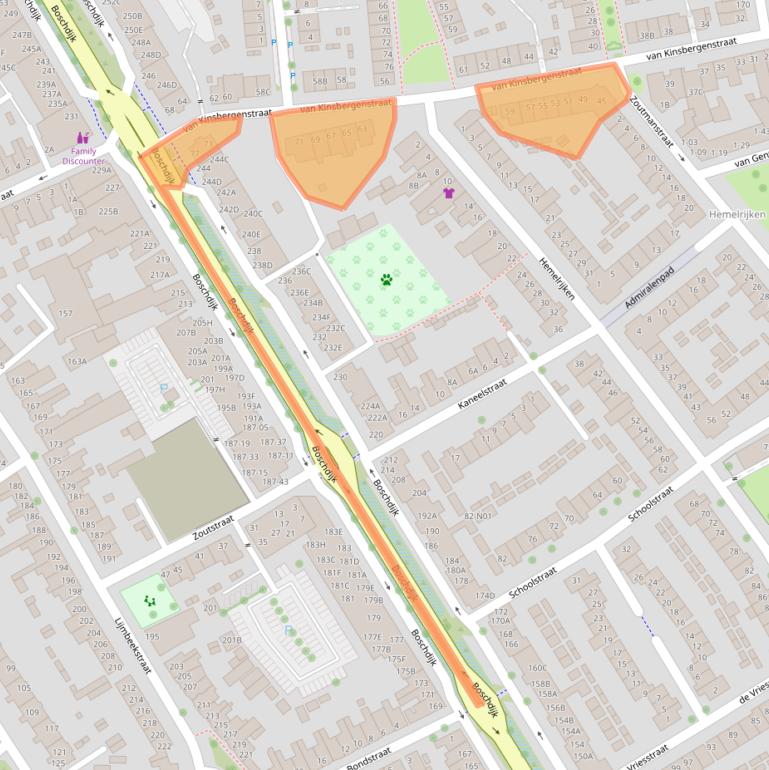 Kaart van postcodegebied 5612LL.