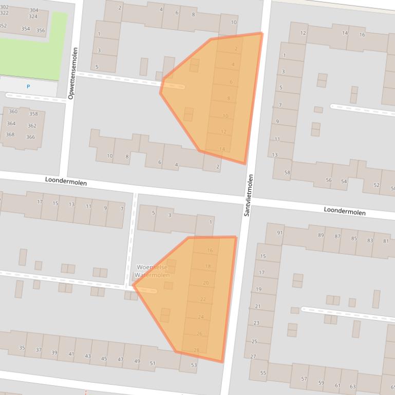 Kaart van postcodegebied 5612MC.
