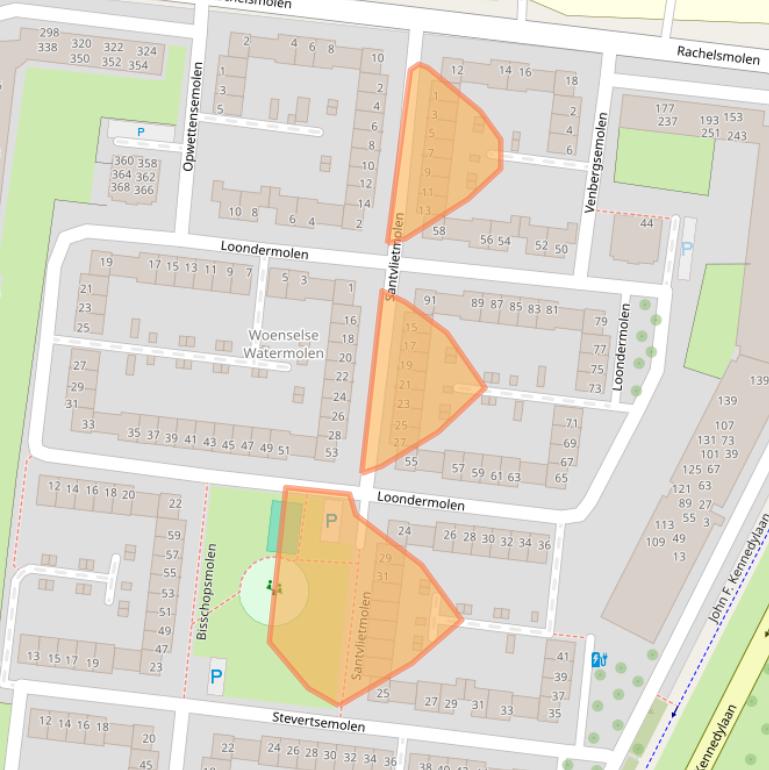 Kaart van postcodegebied 5612MD.