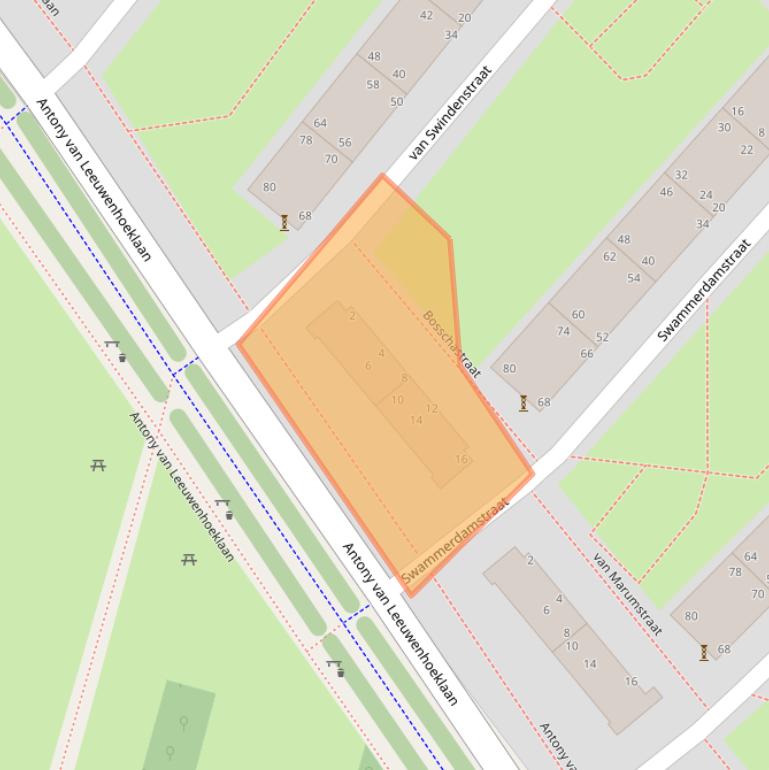 Kaart van postcodegebied 5612PR.