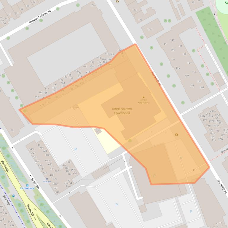 Kaart van postcodegebied 5612WS.