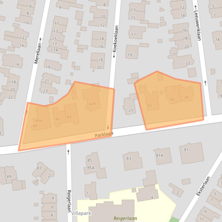 Kaart van postcodegebied 5613BG.