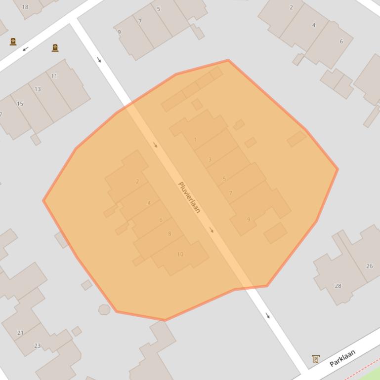 Kaart van postcodegebied 5613BR.