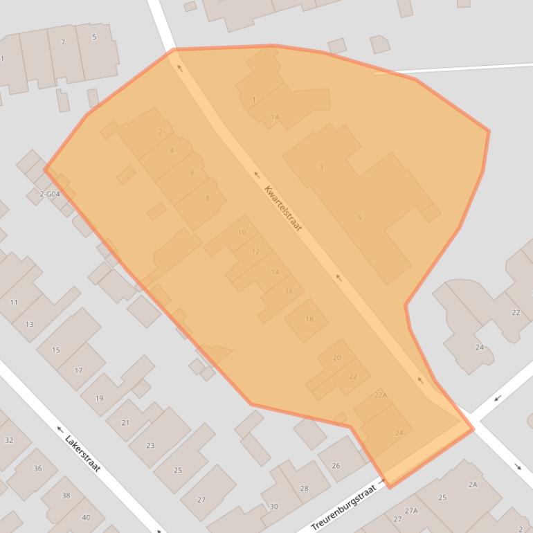 Kaart van postcodegebied 5613ET.