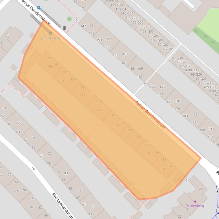 Kaart van postcodegebied 5614AK.
