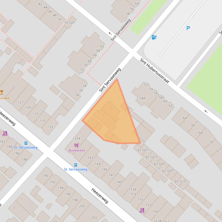 Kaart van postcodegebied 5614CA.