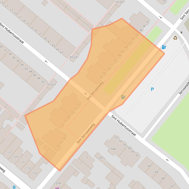 Kaart van postcodegebied 5614CC.