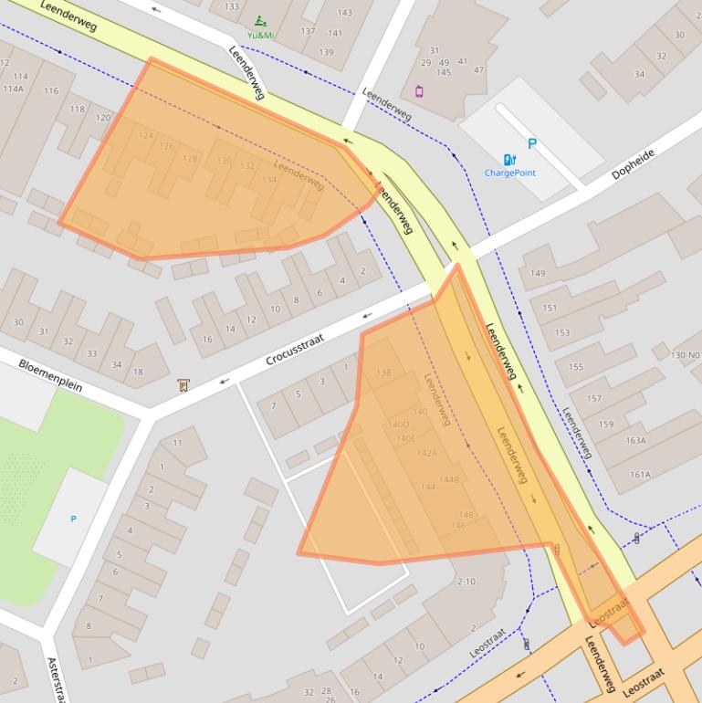 Kaart van postcodegebied 5615AD.