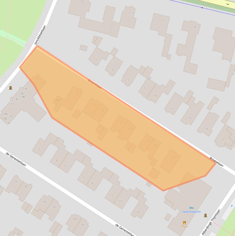 Kaart van postcodegebied 5615EE.