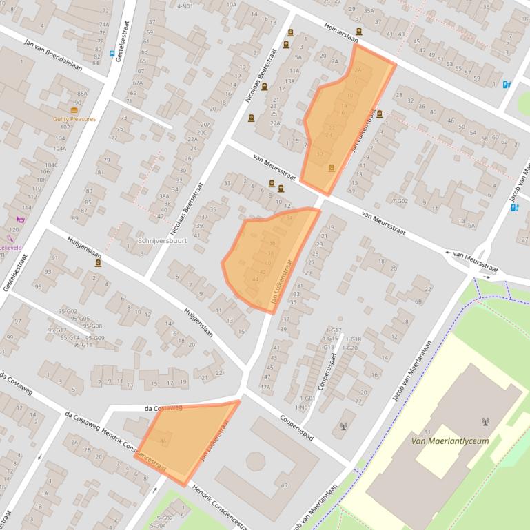 Kaart van postcodegebied 5615JM.