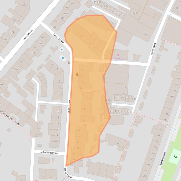 Kaart van postcodegebied 5615KM.