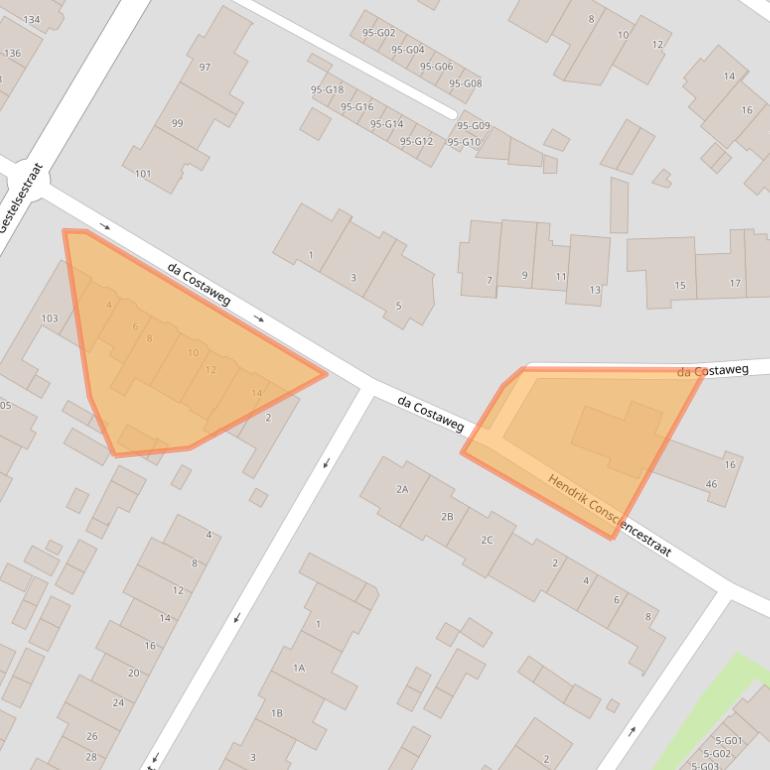 Kaart van postcodegebied 5615NB.
