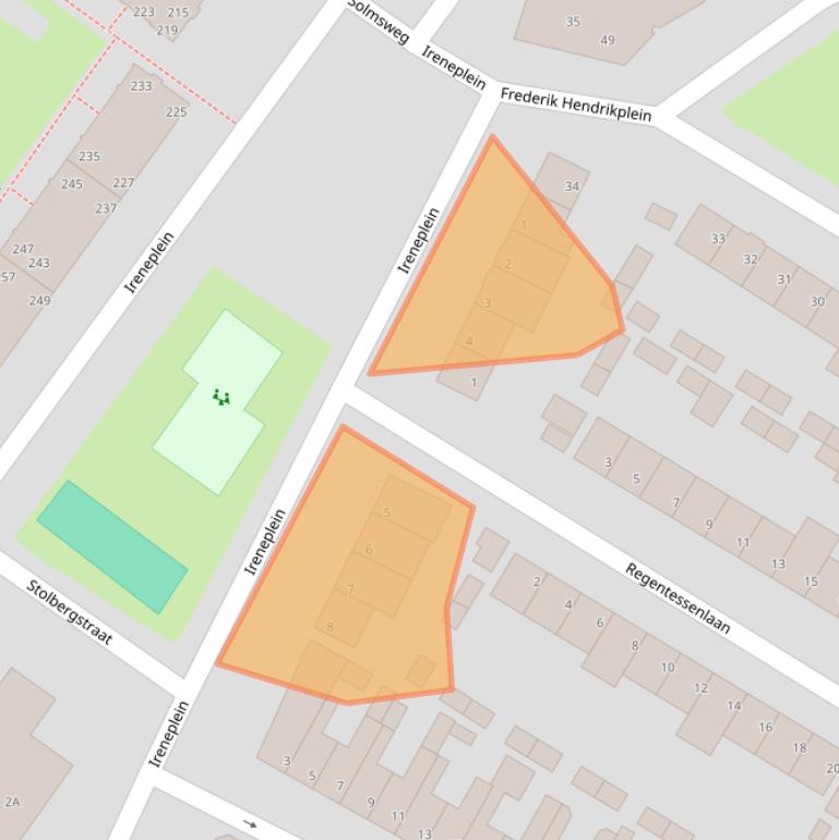 Kaart van postcodegebied 5615RH.