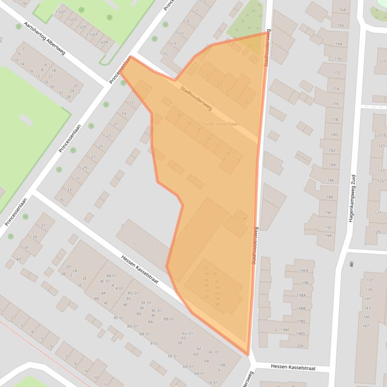 Kaart van postcodegebied 5615SN.