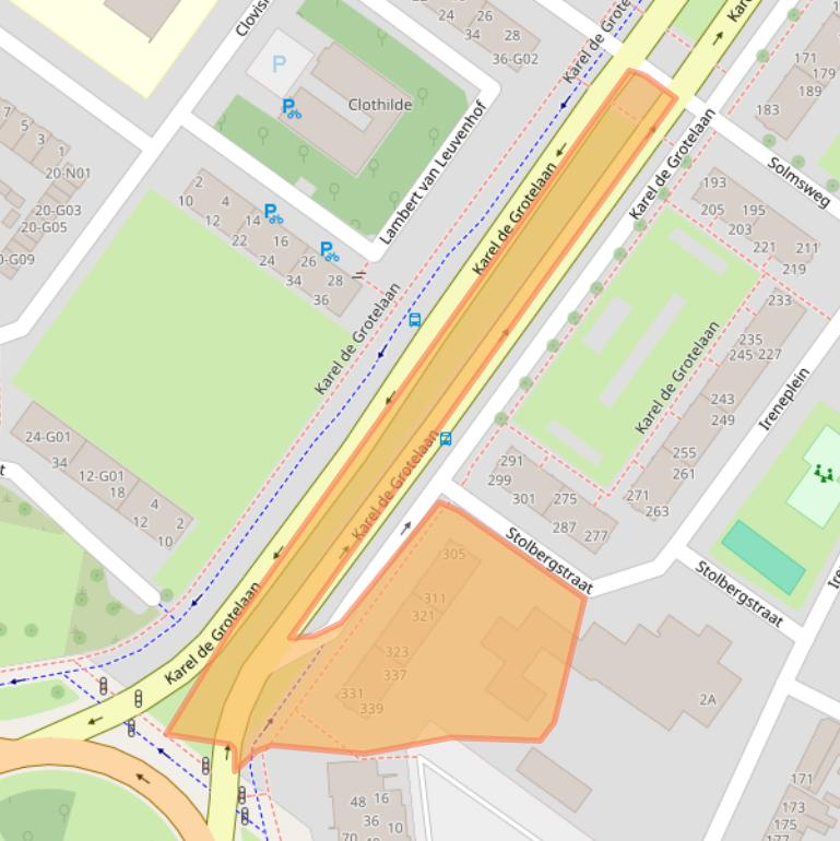 Kaart van postcodegebied 5615SX.