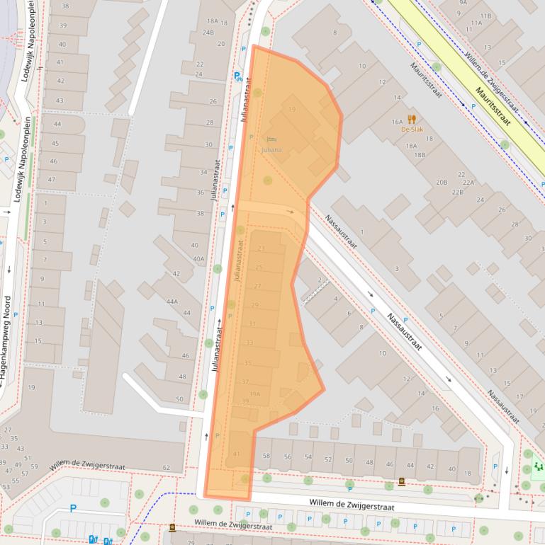 Kaart van postcodegebied 5616AH.