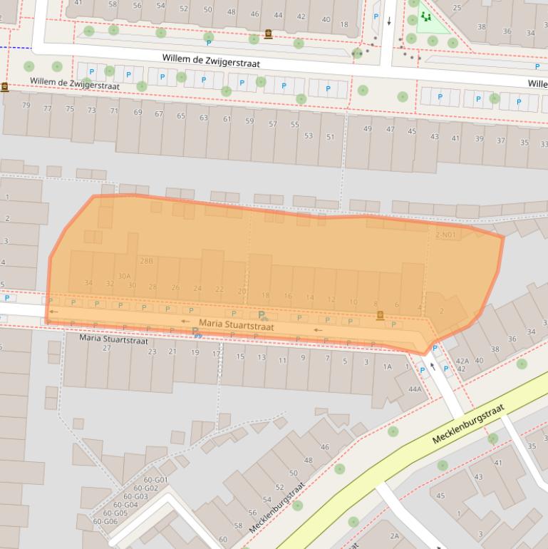 Kaart van postcodegebied 5616AM.