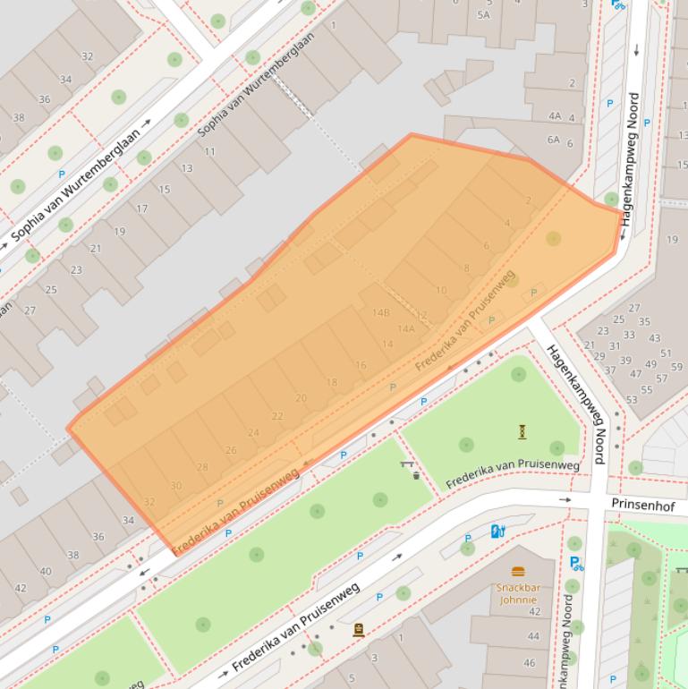 Kaart van postcodegebied 5616AV.