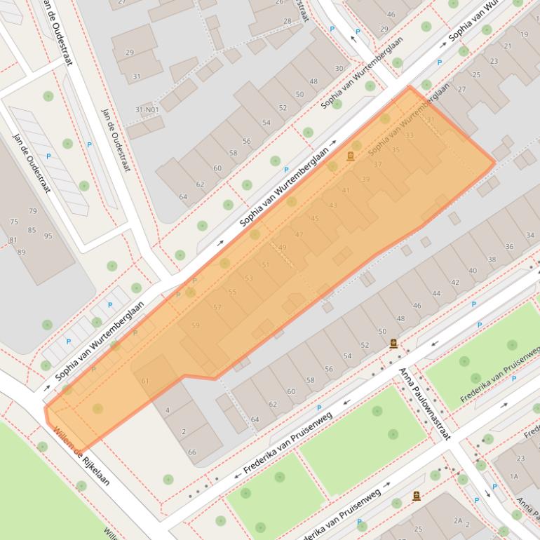 Kaart van postcodegebied 5616BN.