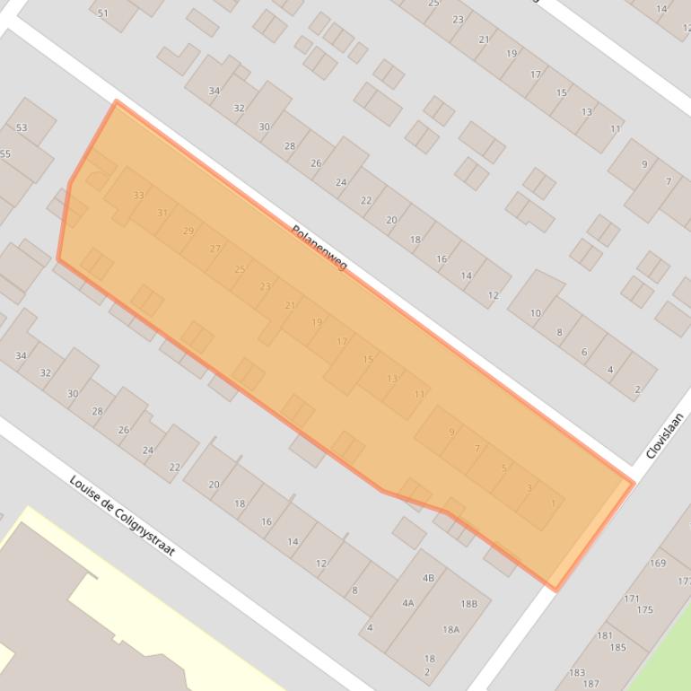 Kaart van postcodegebied 5616EH.