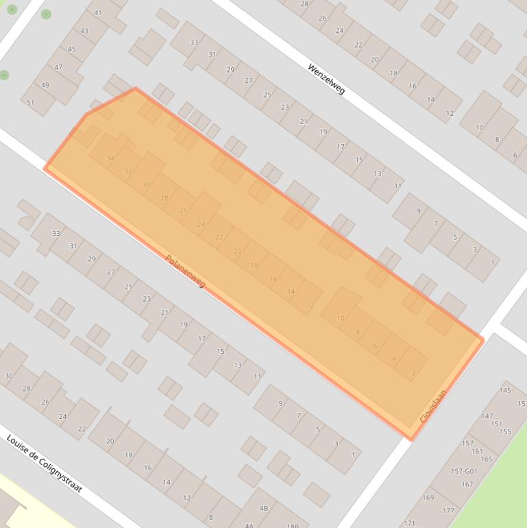 Kaart van postcodegebied 5616EJ.