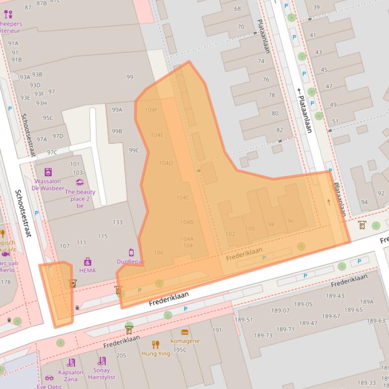 Kaart van postcodegebied 5616NK.