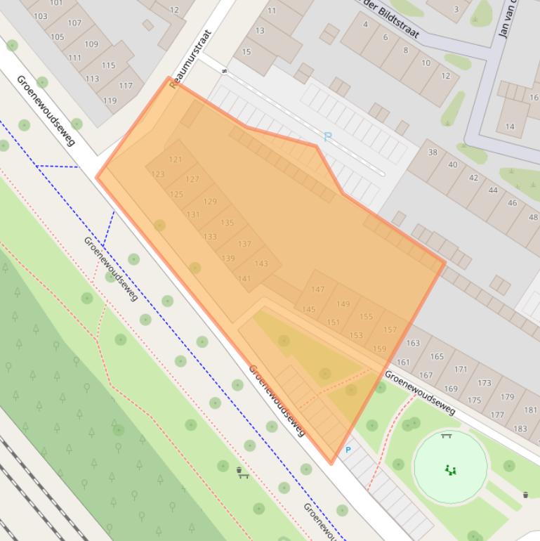 Kaart van postcodegebied 5621BE.