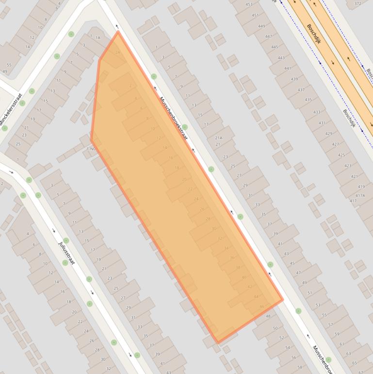 Kaart van postcodegebied 5621EC.