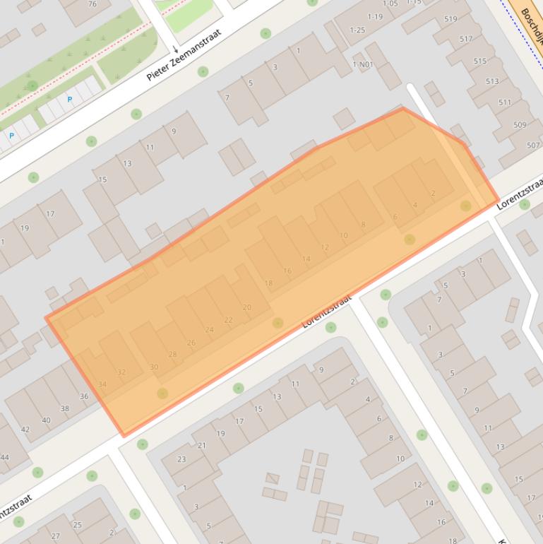 Kaart van postcodegebied 5621ES.