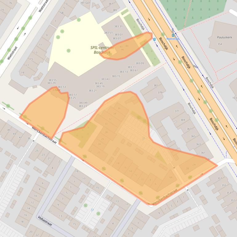 Kaart van postcodegebied 5621HB.