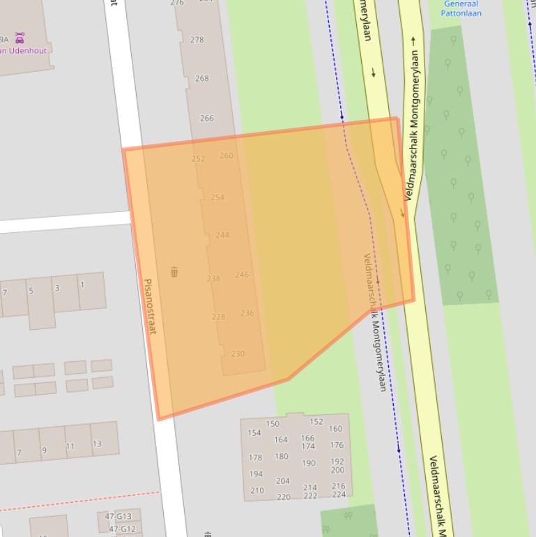 Kaart van postcodegebied 5623CH.