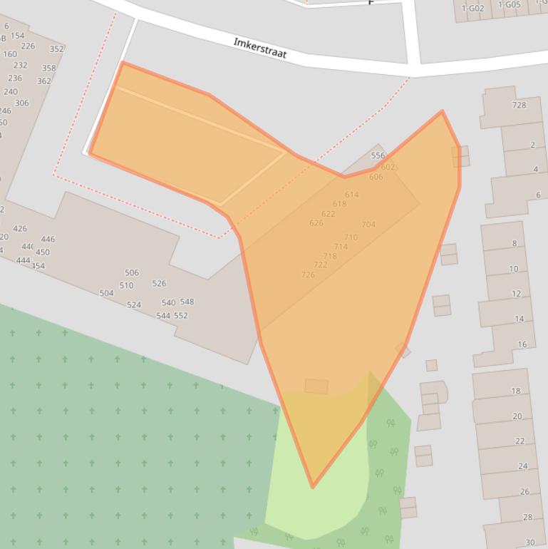 Kaart van postcodegebied 5623DJ.