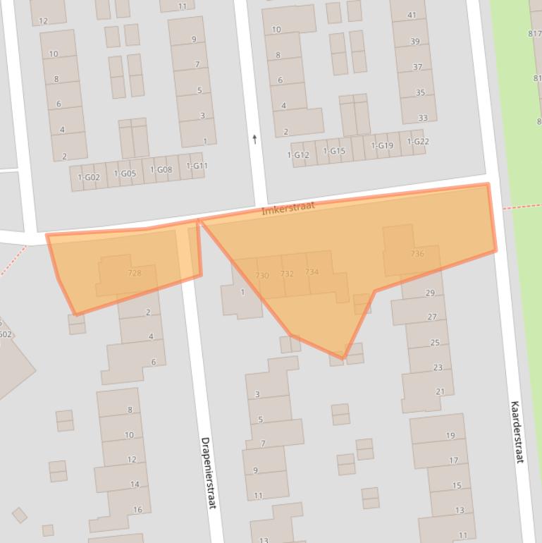 Kaart van postcodegebied 5623DM.