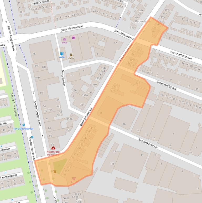 Kaart van postcodegebied 5623ED.