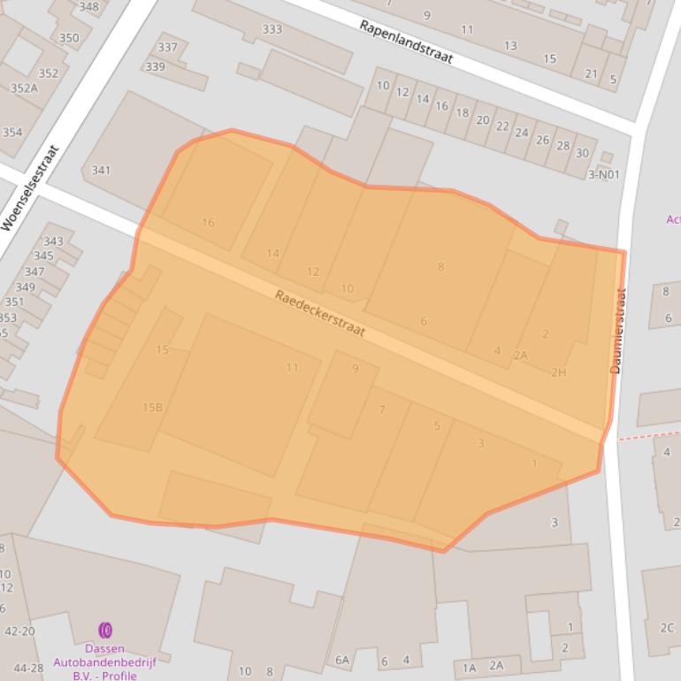 Kaart van postcodegebied 5623EX.