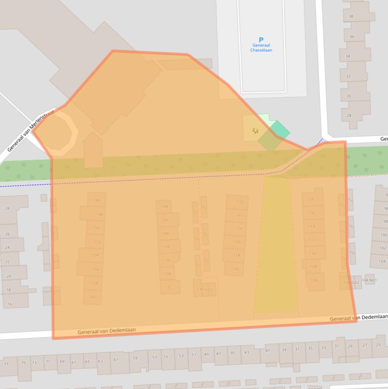 Kaart van postcodegebied 5623GJ.