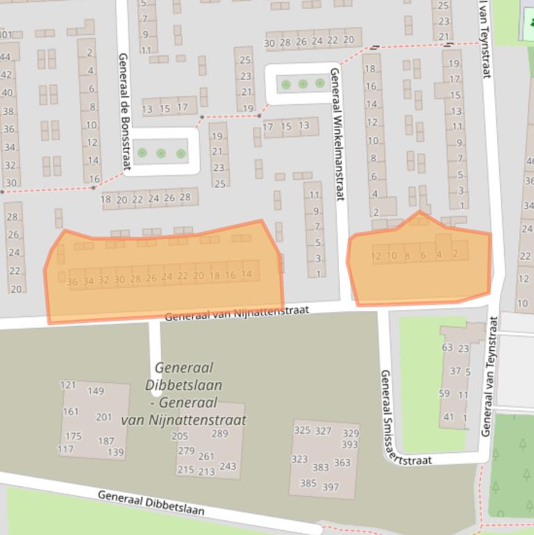 Kaart van postcodegebied 5623HJ.