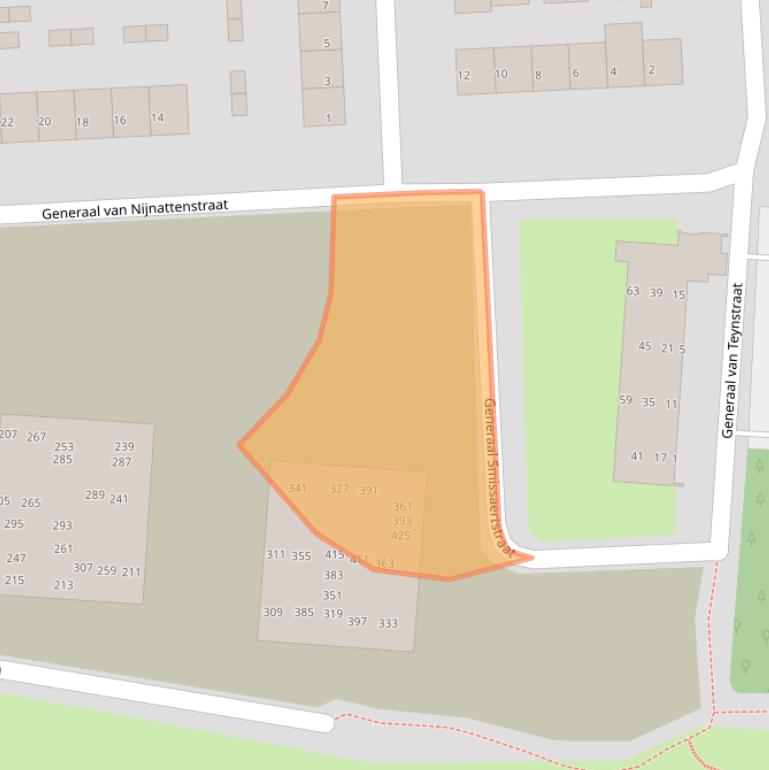 Kaart van postcodegebied 5623HK.