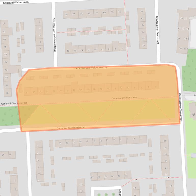 Kaart van postcodegebied 5623HT.