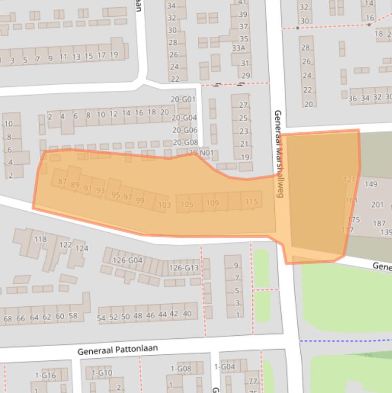 Kaart van postcodegebied 5623JN.
