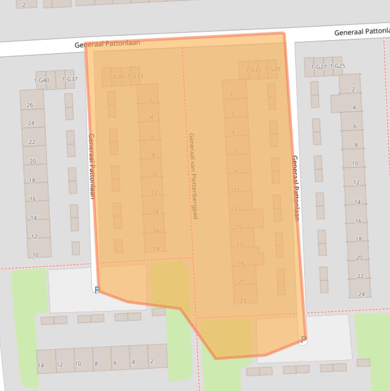 Kaart van postcodegebied 5623KH.