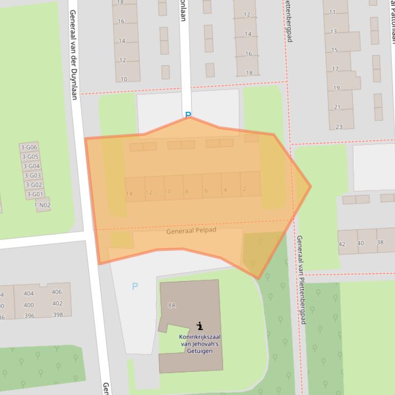 Kaart van postcodegebied 5623KJ.