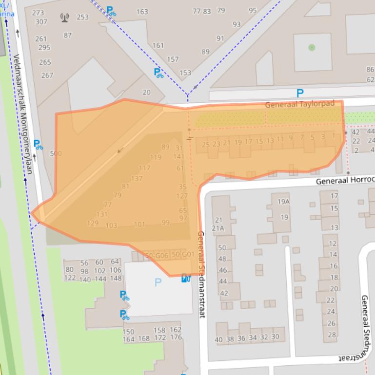 Kaart van postcodegebied 5623KN.