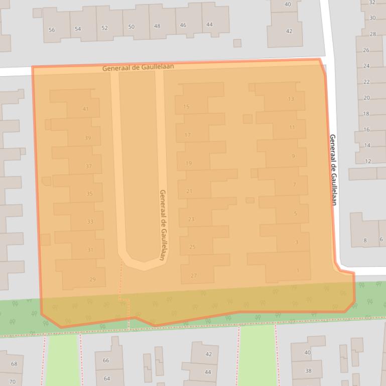 Kaart van postcodegebied 5623KS.