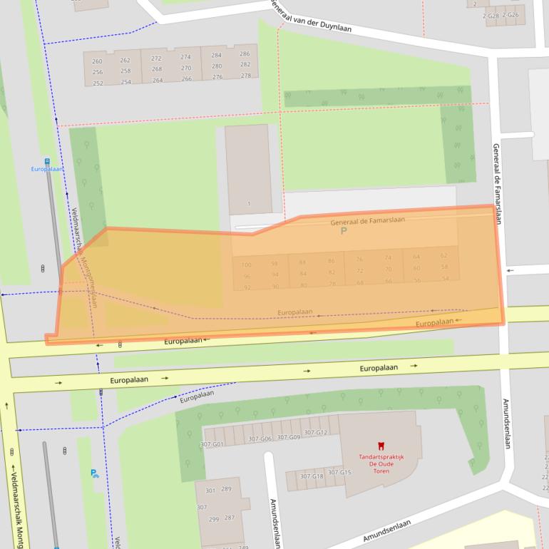 Kaart van postcodegebied 5623LK.