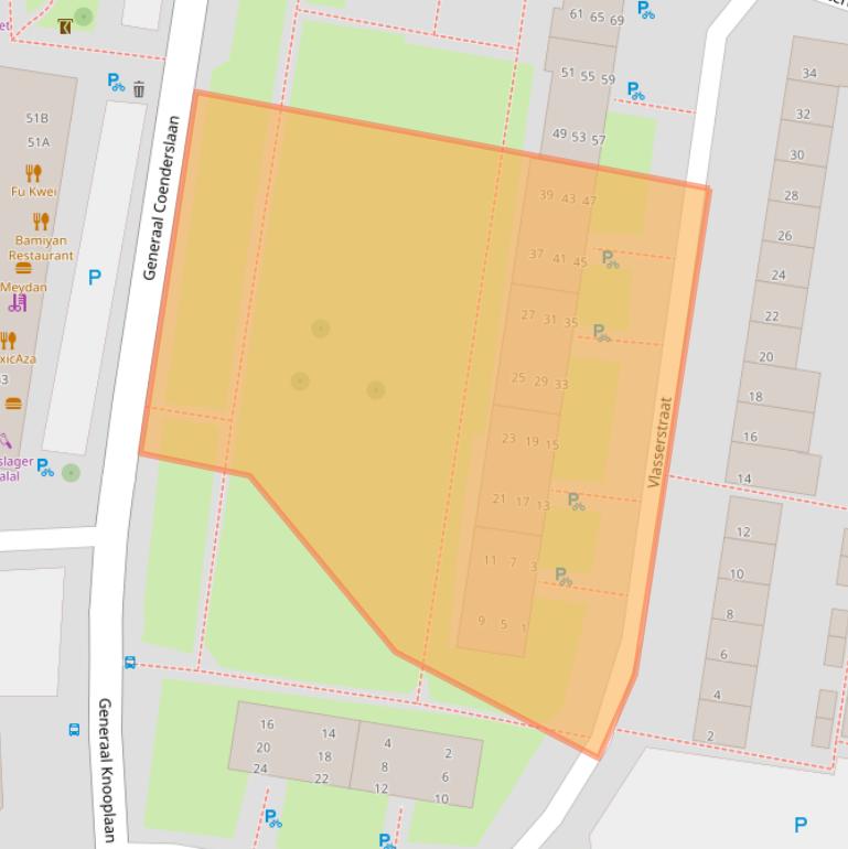 Kaart van postcodegebied 5623MA.