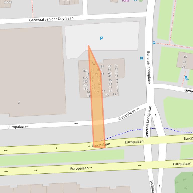 Kaart van postcodegebied 5623MX.