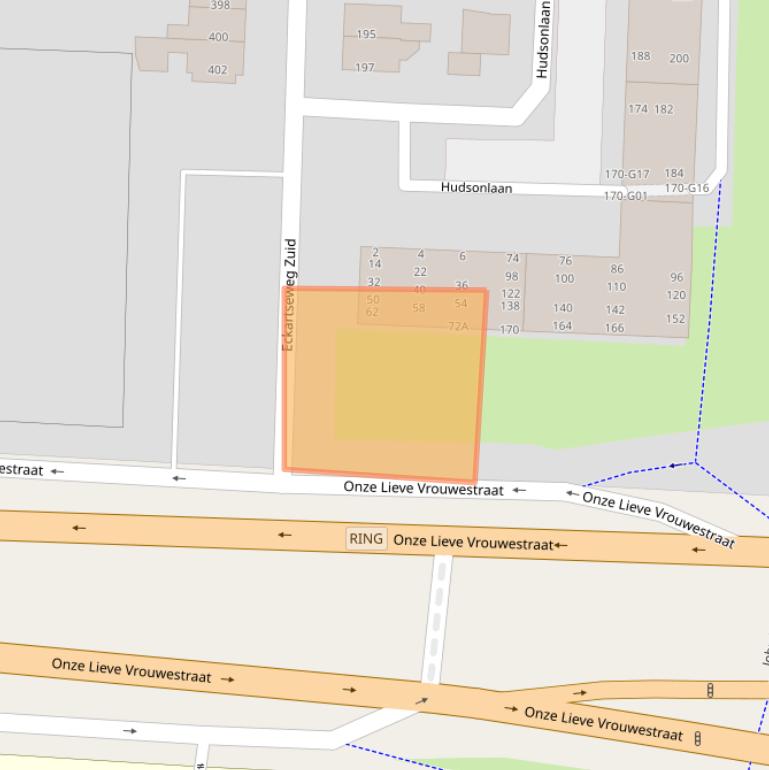 Kaart van postcodegebied 5623NB.