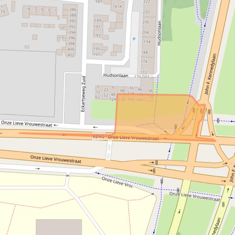 Kaart van postcodegebied 5623ND.